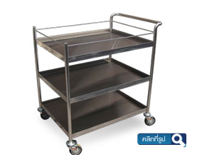 stainless trolley